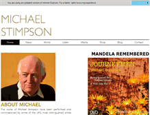 Tablet Screenshot of michaelstimpson.co.uk
